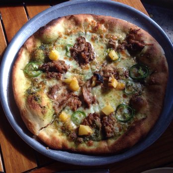 Monkeypod Kitchen - Pizza of the day - Kalua pork, jalapeño and pineapple - Hawaiian Near Me - Kapolei, Hawaii Monkeypod Kitchen - Pizza of the day - Kalua pork, jalapeño and pineapple - Hawaiian Near Me - Kapolei, Hawaii
