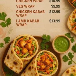 Everest Tandoori & curry - Wraps