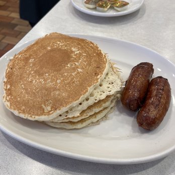 The Flame Diner - Pancakes with Meat Breakfast - Diners Near Me - New York, New York The Flame Diner - Pancakes with Meat Breakfast - Diners Near Me - New York, New York