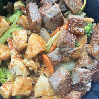 Hibachi On The Go - Chicken and Steak Hibachi Combo Special - Asian Fusion Near Me - Lake Park, Florida