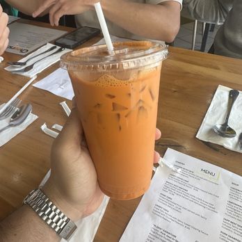 Plern Thai Cafe - Thai Iced Tea - great flavor and very well balanced - Thai Near Me - Lake Forest, California Plern Thai Cafe - Thai Iced Tea - great flavor and very well balanced - Thai Near Me - Lake Forest, California