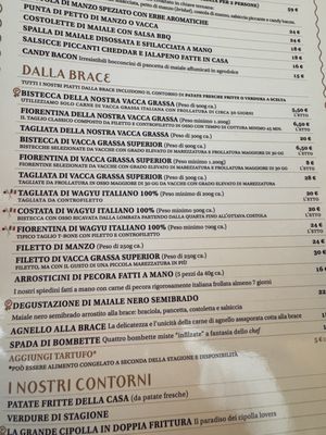 Menu photo 2 Antica Macelleria Pucci Terni, TR