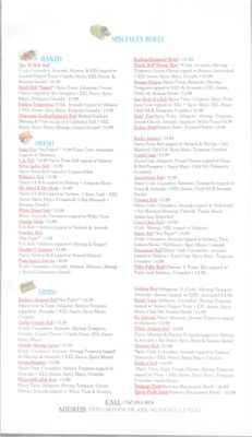Menu photo 5 Sushi Plus Helendale, CA Menu photo 5 Sushi Plus Helendale, CA