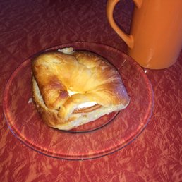 Turkey Sausage Egg Croissant