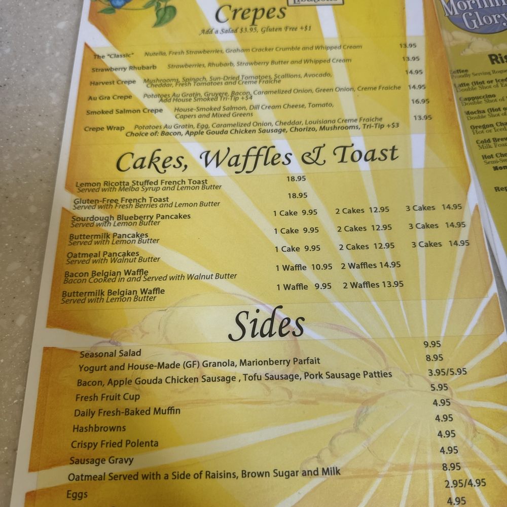 Bacon waffle! Bacon waffle!
