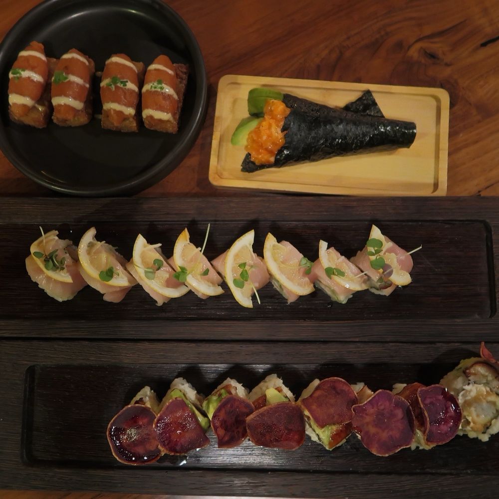Azuki Sushi - Crispy Rice & Spicy Tuna, Stardust, Spicy Salmon Hand Roll, Super Dragon | tiktok & insta: @trinhiesworld - Sushi Bars Near Me - San Diego, California Azuki Sushi - Crispy Rice & Spicy Tuna, Stardust, Spicy Salmon Hand Roll, Super Dragon | tiktok & insta: @trinhiesworld - Sushi Bars Near Me - San Diego, California