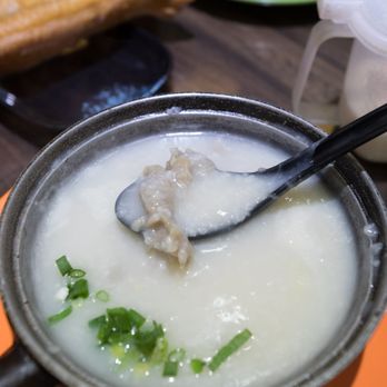 新興發粥店 - Beef jook (congee). - Congee Near Me - Hong Kong, HK