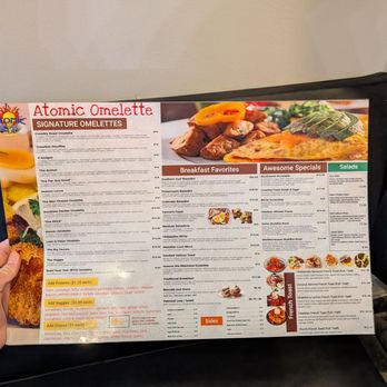 Atomic Omelette And Grill - Menu - Breakfast & Brunch Near Me - Corpus Christi, Texas Atomic Omelette And Grill - Menu - Breakfast & Brunch Near Me - Corpus Christi, Texas