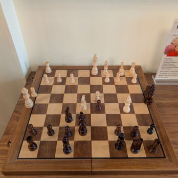 Criterion coffee - communal chess board - Coffee & Tea Near Me - Pasadena, California Criterion coffee - communal chess board - Coffee & Tea Near Me - Pasadena, California