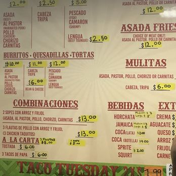 Taqueria Los Santos - Updated menu 2.27.24 - Food Trucks Near Me - Whittier, California Taqueria Los Santos - Updated menu 2.27.24 - Food Trucks Near Me - Whittier, California