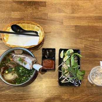 Pho Broth - Special pho with ribs - Vietnamese Near Me - Huntington Beach, California Pho Broth - Special pho with ribs - Vietnamese Near Me - Huntington Beach, California