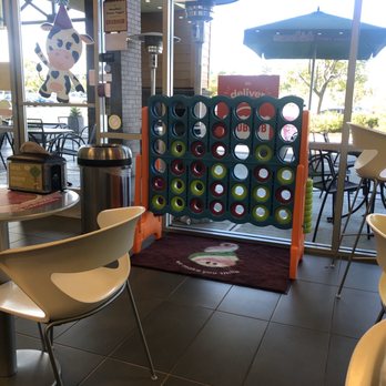 Menchie's Frozen Yogurt - Connect 4 game for the kiddos. - Ice Cream & Frozen Yogurt Near Me - Pinole, California Menchie's Frozen Yogurt - Connect 4 game for the kiddos. - Ice Cream & Frozen Yogurt Near Me - Pinole, California