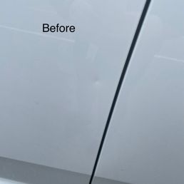 The before (dent)