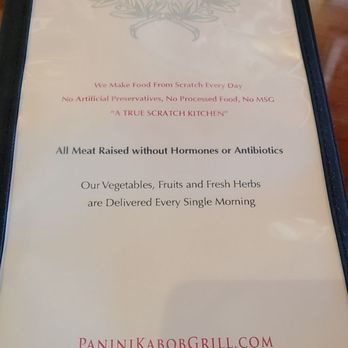 Panini Kabob Grill - Their menu - Mediterranean Near Me - Burbank, California