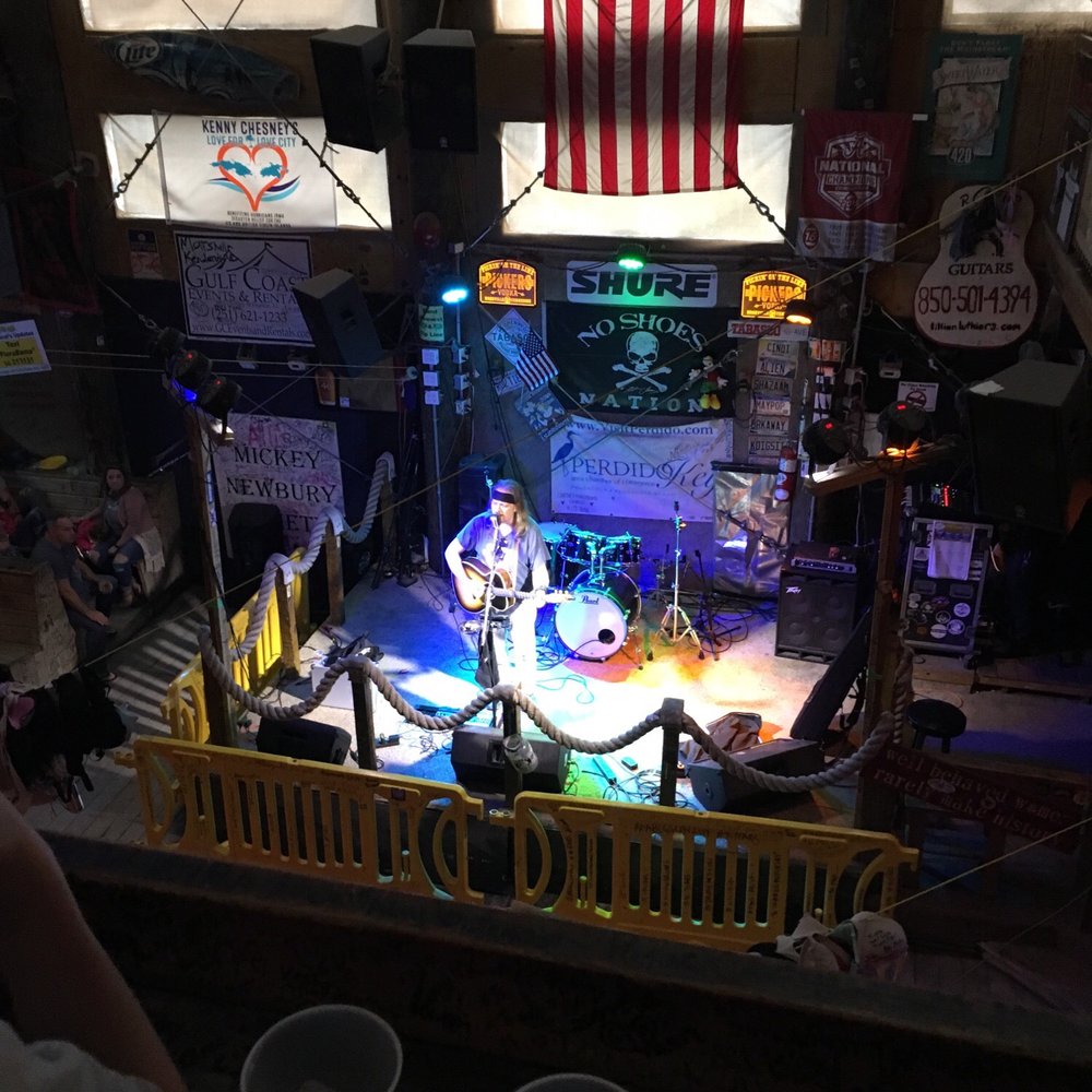 Flora-Bama Lounge, Package & Oyster Bar - Great vibe, family friendly day time. - Music Venues Near Me - Pensacola, Florida