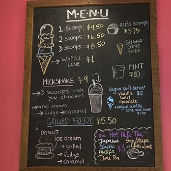 Cup and Cone - Menu - Ice Cream & Frozen Yogurt Near Me - Portland, Oregon
