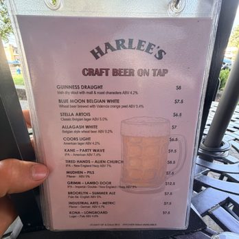 Harlee’s Tap and Grille - Menu - American Near Me - New Providence, New Jersey Harlee’s Tap and Grille - Menu - American Near Me - New Providence, New Jersey