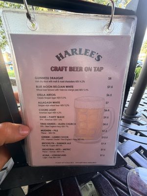 Menu photo 1 Harlee’s Tap and Grille New Providence, NJ Menu photo 1 Harlee’s Tap and Grille New Providence, NJ