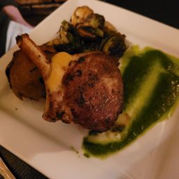 Gouda Stuffed Pork Chop