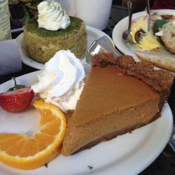 Urth Caffé-Pasadena - The perfect brunch accompaniment - pumpkin pie and green tea macha tiramisu. Simply sublime! - Cafes Near Me - Pasadena, California Urth Caffé-Pasadena - The perfect brunch accompaniment - pumpkin pie and green tea macha tiramisu. Simply sublime! - Cafes Near Me - Pasadena, California