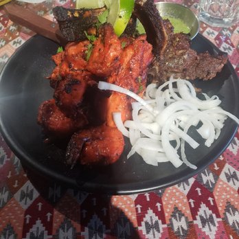 Gorkhali Kitchen Tampa - Tandoori Mixed Grill - chicken,shrimp,and lamb chops ($24) - Himalayan/Nepalese Near Me - Tampa, Florida Gorkhali Kitchen Tampa - Tandoori Mixed Grill - chicken,shrimp,and lamb chops ($24) - Himalayan/Nepalese Near Me - Tampa, Florida