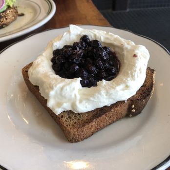 Lodge Bread - Ricotta toast and jam with a shot of the avacado toast in the back. - Bakeries Near Me - Los Angeles, California