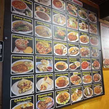 El Balcon Taqueria - Picture menu - Mexican Near Me - Fair Oaks, California