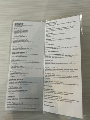Menu photo 1 The Park Diner Cincinnati, OH Menu photo 1 The Park Diner Cincinnati, OH