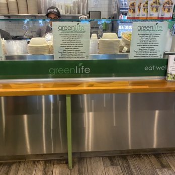 Greenlife - the counter of a restaurant - Salad Near Me - Mamaroneck, New York