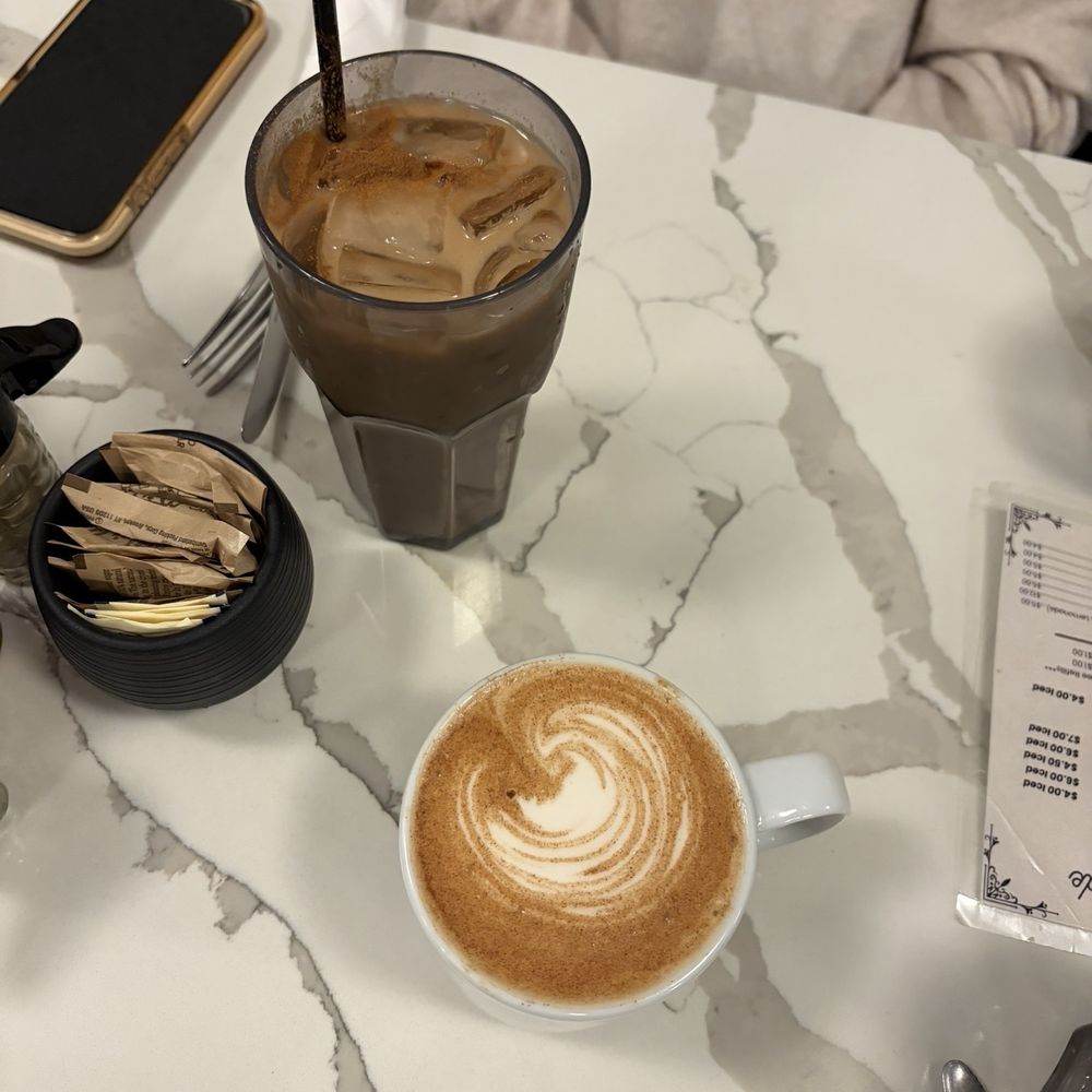 Chai latte and Dirty  Chai
