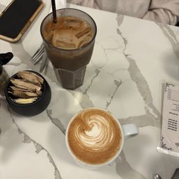 Chai latte and Dirty  Chai