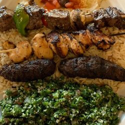 Tabouleh Lebanese Cuisine - Mixed Grill , delicious freshly cooked plate!..