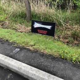 Parking spot sign~