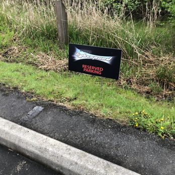Lightspeed  Internet - Parking spot sign~ - Internet Service Providers Near Me - Burnaby, British Columbia