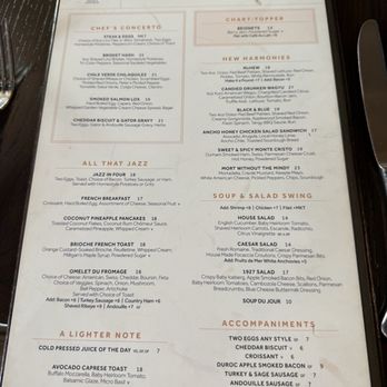 HEW Parlor & Chophouse - Menu - Steakhouses Near Me - Dunedin, Florida