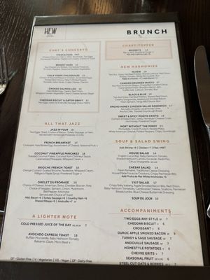Menu photo 3 HEW Parlor & Chophouse Dunedin, FL