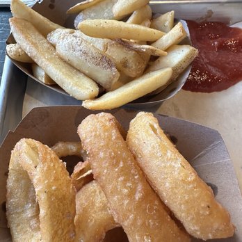 Denver Milk Market - Fries and Onion Rings - Public Markets Near Me - Denver, Colorado Denver Milk Market - Fries and Onion Rings - Public Markets Near Me - Denver, Colorado