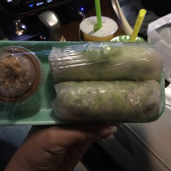 My Seasons Cafe - Pork spring rolls. Very little meat mostly noodles and Veges - Vietnamese Near Me - Pinellas Park, Florida