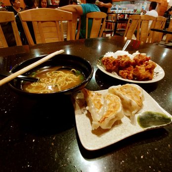 Ramen-Ya - Combo set. Mini ramen with pork, gyoza and mochiko chicken with mac salad...$10!!! - Ramen Near Me - Ewa Beach, Hawaii Ramen-Ya - Combo set. Mini ramen with pork, gyoza and mochiko chicken with mac salad...$10!!! - Ramen Near Me - Ewa Beach, Hawaii