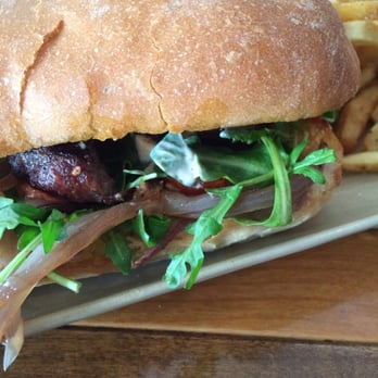 Benchmark Eatery - My steak sandwich! - New American Near Me - Santa Barbara, California