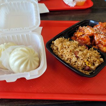 Wicked Tea Cafe - Sesame chicken, fried rice, and buns - Chinese Near Me - Mansfield, Massachusetts