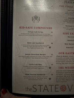Menu photo 3 Flask & Beaker Raleigh, NC