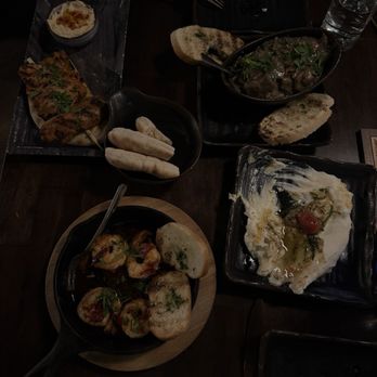 The Forge - Chicken & hummus, shrimp, whipped feta, mushrooms - Lounges Near Me - Pittsburgh, Pennsylvania