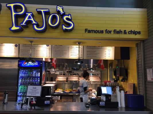 Pajo's Fish & Chips at YVR Airport by null