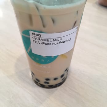T4 Natomas - Caramel Tea with egg pudding and boba - Coffee & Tea Near Me - Sacramento, California T4 Natomas - Caramel Tea with egg pudding and boba - Coffee & Tea Near Me - Sacramento, California