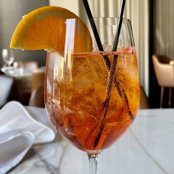 Spago - Aperol Spritz - New American Near Me - Las Vegas, Nevada