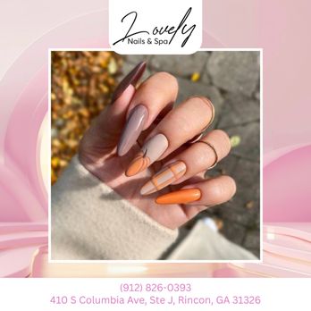 Lovely Nails - Express yourself through your nails. Nail art makes every design personal. Reserve now - Nail Salons Near Me - Rincon, Georgia Lovely Nails - Express yourself through your nails. Nail art makes every design personal. Reserve now - Nail Salons Near Me - Rincon, Georgia