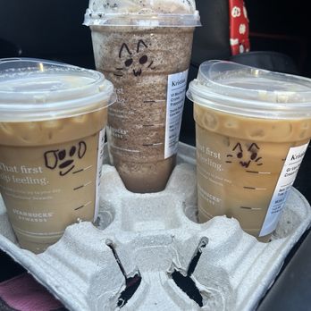 Starbucks - Coffee with animal drawing - Coffee & Tea Near Me - Murrieta, California Starbucks - Coffee with animal drawing - Coffee & Tea Near Me - Murrieta, California