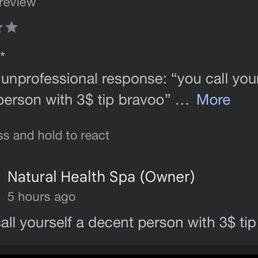 Response to complaint