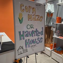 Orangetheory Fitness - Vote for Corn Maze or Haunted House!